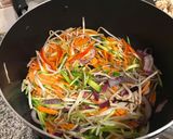 Foto del paso 4 de la receta: Como transformar sobras de pollo y carne en una comida muy sabrosa!