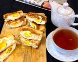 সহজ ও সুস্বাদু এগ টোষ্ট (egg toast recipe in Bengali) রেসিপির ধাপ 4 ছবি