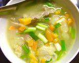 Hình bước làm 10 của món Canh súp gà cho bé và mẹ