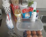 Foto del paso 1 de la receta: Budín de vainilla y avena sin azúcar