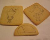 Foto del paso 10 de la receta Galletas de Mantequilla decoradas con Glasa Real "Ben y Holly".