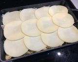 A picture of step 7 of Farfalle Casserole with Ham and Vegetables.