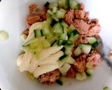 A picture of step 3 of My Tuna Mix Dip with Wholemeal Crackers.