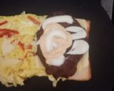 A picture of step 7 of Korean Toast 🥪🥪🥪.