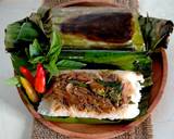 Cara Membuat Nasi Bakar Teri Kemangi 5