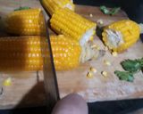 A picture of step 3 of Peri peri Corn on the Cob 🌽.