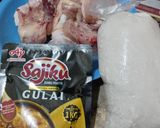 Foto langkah ke 1 dari resep Gulai Ayam praktis.