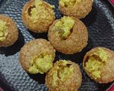 A picture of step 6 of Rasmalai Golgappa Fusion Dessert.
