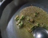 A picture of step 7 of Ghotwan Sag(Dal Palak).