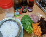 Foto langkah ke 1 dari resep MIE SHIRATAKI/KONYAKU CAPJAE ala Jepang 😁👍 #lunch300kalori.