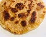 A picture of step 4 of Pizza Paratha.