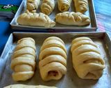 Foto langkah ke 2 dari resep Roti isi pisang coklat.