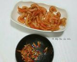 Hình bước làm 1 của món Súp Bí Đỏ 호박찌개