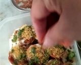 A picture of step 12 of Dry Fruit Kachori Chat.