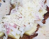 Foto del paso 4 de la receta: Matambre a la pizza en dos versiones: Jamón y queso y Fugazzeta
