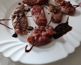 Foto del passaggio 5 della ricetta Ravioli cinesi ripieni di bieta rossa🥟