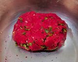 A picture of step 3 of Sesemy Beetroot Thepla.