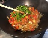 Une image de l'étape 8 de One pot pasta poivron, tomates, pancetta, oignon, origan.