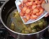 A picture of step 6 of Chinese vegetable rice (Chinese pulao).