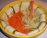 Foto del paso 8 de la receta Ensalada de calabacín y carlota