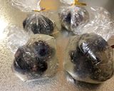 Gambar langkah 4 resipi Jelly mochi Buah khas Japan.
