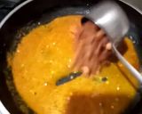 A picture of step 4 of Memoni choley.