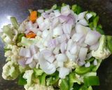 A picture of step 2 of Veg Parda Biryani.