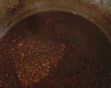 A picture of step 4 of Dal Makhani.