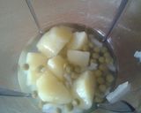 Foto del paso 2 de la receta Crema de guisantes con patatas