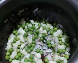 A picture of step 4 of Moong dal & rice khichdi.