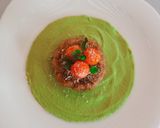 Foto del paso 21 de la receta: Puré de guisantes con menta y filete de hamburguesa