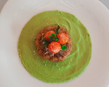 Foto del paso 21 de la receta: Puré de guisantes con menta y filete de hamburguesa
