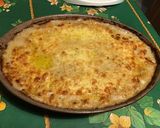 Une image de l'étape 13 de Gratin de chou fleur aux deux sauces, ail et emmental râpé.