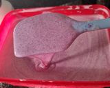 A picture of step 3 of Jamun ice cream.