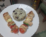 Foto del paso 5 de la receta: Pinchos morunos con arroz pilaf