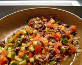 Foto del paso 2 de la receta: Espagueti con verduras y carne molida, sencillo y delicioso