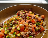 Foto del paso 2 de la receta: Espagueti con verduras y carne molida, sencillo y delicioso