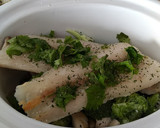 Foto del paso 3 de la receta: Pescado al vapor