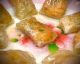 A picture of step 5 of Bánh Bột Lọc Trần (Rice Paper Dumpling Version).