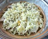 青醬鮮蝦野菇薄脆披薩pizza平底鍋版食譜步驟2照片