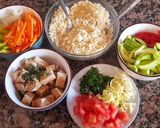 Foto del paso 1 de la receta: Salteado vegetariano c/ tofu y couz couz