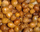 A picture of step 2 of Sauted Kala Chana.
