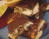 Foto del paso 3 de la receta: Chicharrón de queso relleno de champiñones