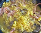 Foto del paso 6 de la receta Arroz rápido de gambas y almejas