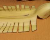 Banana chaat decoration recipe step 4 photo