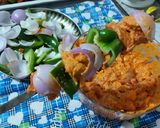 A picture of step 6 of Tandoori Boti.