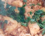 A picture of step 3 of Aloo Gobhi.
