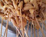 Foto langkah ke 3 dari resep Sate Jamur Tiram.