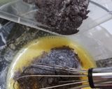 Foto langkah ke 2 dari resep Black Hurricane Chiffon Roll Cake Ketan Hitam.