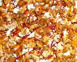 A picture of step 3 of Cheesy Fajita Chunks Pizza 🍕🍕.